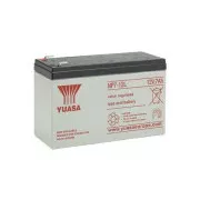 Batterie - YUASA NP7-12L (12V/7Ah - Faston F2 250), Lebensdauer 5 Jahre