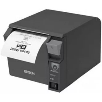 EPSON TM-T70II Kassendrucker, USB + Seriell, schwarz, Cutter, mit Netzteil EPSON TM-T70II Kassendrucker, USB + Seriell, schwarz, Cutter, mit Netzteil
