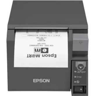 EPSON TM-T70II Kassendrucker, USB + Seriell, schwarz, Cutter, mit Netzteil EPSON TM-T70II Kassendrucker, USB + Seriell, schwarz, Cutter, mit Netzteil