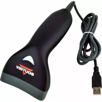 Virtuos CCD-Reader HT-10, USB (Tastatur / RS232-Emulation), schwarz Virtuos CCD-Reader HT-10, USB (Tastatur / RS232-Emulation), schwarz