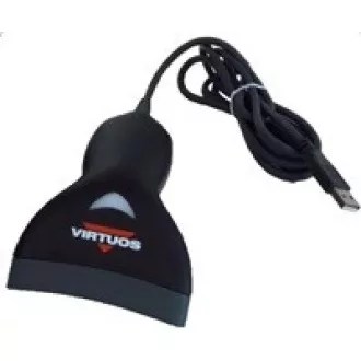 Virtuos CCD-Reader HT-10, USB (Tastatur / RS232-Emulation), schwarz Virtuos CCD-Reader HT-10, USB (Tastatur / RS232-Emulation), schwarz