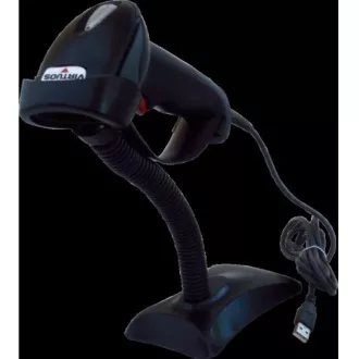 Virtuos Laserleser HT-900A, USB (Tastaturemulation / RS232), schwarz