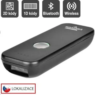 Virtuos CCD 2D-Leser Virtuos HW-856A mini, drahtlos, Handheld, schwarz Virtuos CCD 2D-Leser Virtuos HW-856A mini, drahtlos, Handheld, schwarz