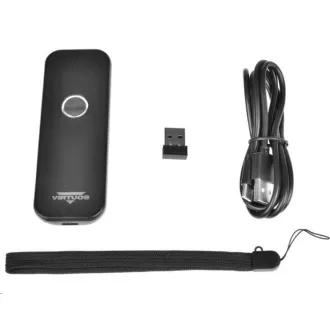 Virtuos CCD 2D-Leser Virtuos HW-856A mini, drahtlos, Handheld, schwarz Virtuos CCD 2D-Leser Virtuos HW-856A mini, drahtlos, Handheld, schwarz