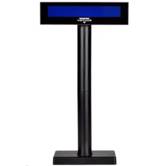 Virtuos LCD-Kundendisplay Virtuos FL-2026MB 2x20, USB, schwarz - Gebraucht
