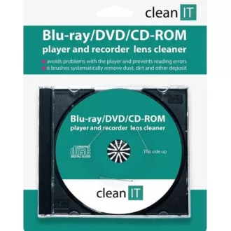 CLEAN IT Reinigungs-CD für Blu-ray / DVD / CD-ROM Player (Ersatz für CL-32)