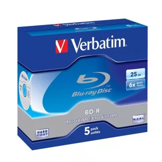 VERBATIM BD-R SL (5er-Pack) Blu-Ray / Jewel / 6x / 25GB
