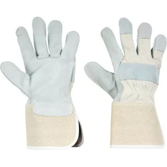 LANIUS FH Handschuhe Kombination weiß / grau 10 LANIUS FH Handschuhe Kombination weiß / grau 10