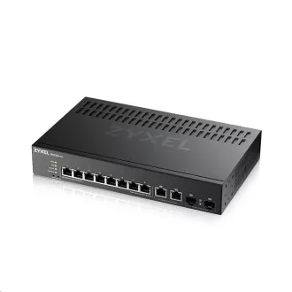 Zyxel GS2220-10 10-Port L2 Managed Gigabit Switch, 8x gigabit RJ45, 2x gigabit RJ45/SFP