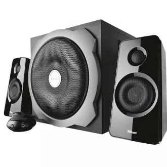 TRUST 2.1 Tytan Subwoofer-Lautsprecherset - schwarz, schwarz