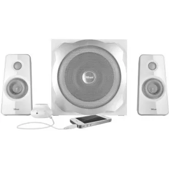 TRUST 2.1 Tytan Subwoofer-Lautsprecherset - schwarz, schwarz