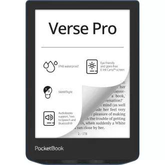 POCKETBOOK 634 Taschenbuch Verse Pro - Azurblau POCKETBOOK 634 Taschenbuch Verse Pro - Azurblau
