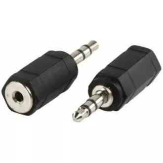 PREMIUMCORD Adapter Klinke 2, 5mm - Klinke 3, 5mm, Reduzierung (M/F) PREMIUMCORD Adapter Klinke 2, 5mm - Klinke 3, 5mm, Reduzierung (M/F)