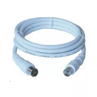 PREMIUMCORD TV-Antennenkabel 20m (koaxial, M/F, 75 Ohm)