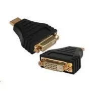 GEMBIRD HDMI Stecker auf DVI Buchse Reduzierkabel (vergoldete Kontakte, schwarz)