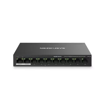 MERCUSYS Schalter MS110P (10x100Mb/s, 8xPoE , 65W, lüfterlos) MERCUSYS Schalter MS110P (10x100Mb/s, 8xPoE , 65W, lüfterlos)