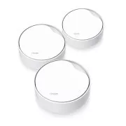 TP-Link Deco X50-PoE (3er-Pack) WiFi6 Mesh (AX3000, 2, 4GHz/5GHz, 1x2, 5GbELAN/WAN, 1xGbELAN/WAN, 1xPoE)