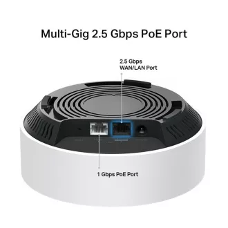 TP-Link Deco X50-PoE (3er-Pack) WiFi6 Mesh (AX3000, 2, 4GHz/5GHz, 1x2, 5GbELAN/WAN, 1xGbELAN/WAN, 1xPoE)