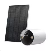 TP-Link Tapo C410 KIT Außenkamera, Solarpanel (3MP, 2K QHD, 1296p, IR 9m, WiFi, micro SD Karte, IP65)