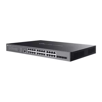 TP-Link OMADA Switch SG3428XMPP (24xGbE, 4xSFP , 16xPoE , 8xPoE  , 500W, 1xKonsole)