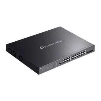 TP-Link OMADA Switch SG3428XMPP (24xGbE, 4xSFP , 16xPoE , 8xPoE  , 500W, 1xKonsole)