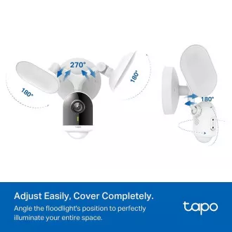 TP-Link Tapo C720 Außenkamera mit Scheinwerfern (4MP, 2K QHD, 1440p, IR 30m, WiFi, microSDcard, IP65)