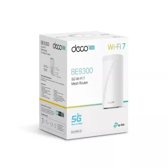 TP-Link Deco BE65-5G(1-Pack) WiFi7 Mesh (BE9300, 2, 4GHz/5GHz/6GHz, 3x2, 5GbELAN/WAN, 1xUSB3.0, 4G LTE, 5G, 1xnanoSIM) TP-Link Deco BE65-5G(1-Pack) WiFi7 Mesh (BE9300, 2, 4GHz/5GHz/6GHz, 3x2, 5GbELAN/WAN, 1xUSB3.0, 4G LTE, 5G, 1xnanoSIM)