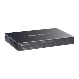 TP-Link OMADA Switch ES210GMP (9xGbE, 1xGbE/SFPcombo, 8xPoE , 123W, lüfterlos)