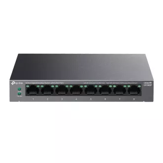 TP-Link LiteWave-Switch LS108GP (8xGbE, 8xPoE , 62W, lüfterlos) TP-Link LiteWave-Switch LS108GP (8xGbE, 8xPoE , 62W, lüfterlos)
