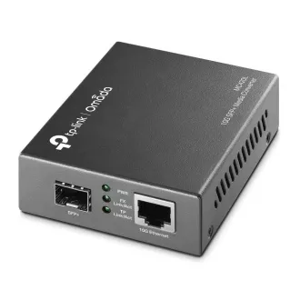 TP-Link OMADA MC420L Medienkonverter (1x10GbE, 1xSFP , MM/SM, 550nm/1310nm, 550m/20km) TP-Link OMADA MC420L Medienkonverter (1x10GbE, 1xSFP , MM/SM, 550nm/1310nm, 550m/20km)