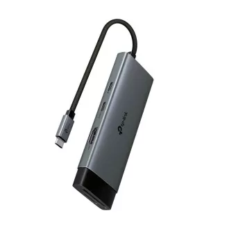 TP-Link UH7020C USB-C Hub 7in1 (2x USB3.2Gen1, 1xUSB-C3.2Gen1, 1xHDMI, 1xSD, 1xmicroSD, PD 100W) TP-Link UH7020C USB-C Hub 7in1 (2x USB3.2Gen1, 1xUSB-C3.2Gen1, 1xHDMI, 1xSD, 1xmicroSD, PD 100W)