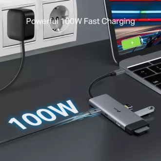 TP-Link UH7020C USB-C Hub 7in1 (2x USB3.2Gen1, 1xUSB-C3.2Gen1, 1xHDMI, 1xSD, 1xmicroSD, PD 100W) TP-Link UH7020C USB-C Hub 7in1 (2x USB3.2Gen1, 1xUSB-C3.2Gen1, 1xHDMI, 1xSD, 1xmicroSD, PD 100W)