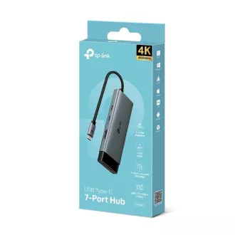 TP-Link UH7020C USB-C Hub 7in1 (2x USB3.2Gen1, 1xUSB-C3.2Gen1, 1xHDMI, 1xSD, 1xmicroSD, PD 100W) TP-Link UH7020C USB-C Hub 7in1 (2x USB3.2Gen1, 1xUSB-C3.2Gen1, 1xHDMI, 1xSD, 1xmicroSD, PD 100W)