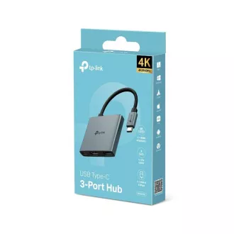 TP-Link UH3020C USB-C Hub 3in1 (1xUSB3.2Gen1, 1xUSB-C3.2Gen1, 1xHDMI, PD 100W) TP-Link UH3020C USB-C Hub 3in1 (1xUSB3.2Gen1, 1xUSB-C3.2Gen1, 1xHDMI, PD 100W)