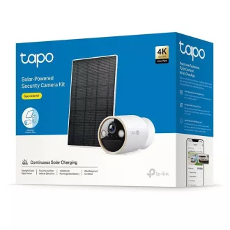 TP-Link Tapo C460 KIT Außenkamera, Solarpanel (8MP, 4K, 2160p, IR 15m, WiFi, micro SD Karte, IP66) TP-Link Tapo C460 KIT Außenkamera, Solarpanel (8MP, 4K, 2160p, IR 15m, WiFi, micro SD Karte, IP66)