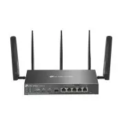 TP-Link ER706WP-4G OMADA VPN 4G Cat6 Router (AX3000, 1xSFP WAN/LAN, 1xGbEWAN, 4xGbELAN/WAN, 4xPoE , 45W, 2xnanoSIM)
