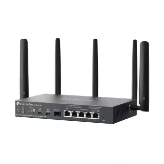 TP-Link ER706WP-4G OMADA VPN 4G Cat6 Router (AX3000, 1xSFP WAN/LAN, 1xGbEWAN, 4xGbELAN/WAN, 4xPoE , 45W, 2xnanoSIM) TP-Link ER706WP-4G OMADA VPN 4G Cat6 Router (AX3000, 1xSFP WAN/LAN, 1xGbEWAN, 4xGbELAN/WAN, 4xPoE , 45W, 2xnanoSIM)