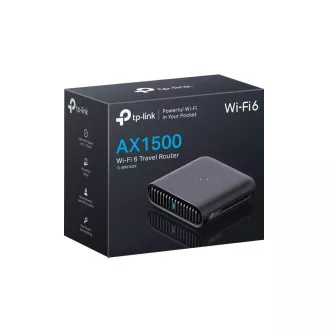 TP-Link TL-WR1502X tragbarer WiFi6-Router (AX1500, 2, 4GHz/5GHz, 1xGbE WAN, 1xGbE LAN, 4G LTE, 1xUSB2.0)