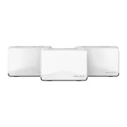 MERCUSYS Halo H27BE(3er-Pack) WiFi7 Mesh (BE3600, 2, 4GHz/5GHz, 1x2, 5GbELAN/WAN, 2xGbELAN/WAN)