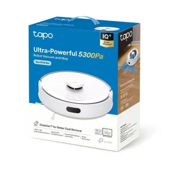 TP-Link Tapo RV30 Max Staubsaugerroboter mit Wischmopp (LiDAR IMU, 2, 4 GHz, BT, weiß) TP-Link Tapo RV30 Max Staubsaugerroboter mit Wischmopp (LiDAR IMU, 2, 4 GHz, BT, weiß)