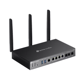 TP-Link DR3650V OMADA ADSL/VDSL-Gateway (AX3000, 3xRJ11(2xFXS, 1xDSL), 2, 4GHz/5GHz, 1xGbELAN/WAN, 4xGbE, 2xUSB3.0) TP-Link DR3650V OMADA ADSL/VDSL-Gateway (AX3000, 3xRJ11(2xFXS, 1xDSL), 2, 4GHz/5GHz, 1xGbELAN/WAN, 4xGbE, 2xUSB3.0)