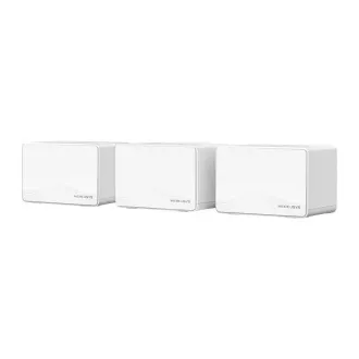 MERCUSYS Halo H25BE(3er-Pack) WiFi7 Mesh (BE3600, 2, 4GHz/5GHz, 3xGbELAN/WAN)