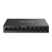 MERCUSYS Schalter MS110CMP (10x100Mb/s, 8xPoE , 115W, lüfterlos)