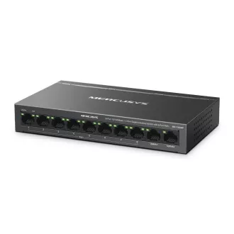 MERCUSYS Schalter MS110CMP (10x100Mb/s, 8xPoE , 115W, lüfterlos)