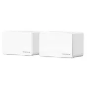 MERCUSYS Halo H25BE(2er-Pack) WiFi7 Mesh (BE3600, 2, 4GHz/5GHz, 3xGbELAN/WAN)