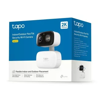 TP-Link Tapo C216 Außen-/Außenkamera (3MP, 2K 1296p, IR 12m, WiFi, micro SD-Karte)
