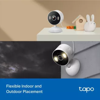 TP-Link Tapo C113 Außen-/Außenkamera (3MP, 2K, 1296p, WiFi, IR 12m, microSD)