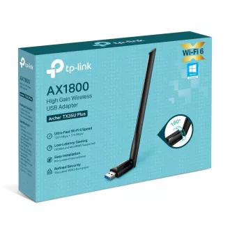 TP-Link Archer TX35U Plus WiFi6 USB-Adapter (AX1800, 2, 4GHz/5GHz, USB3.0) TP-Link Archer TX35U Plus WiFi6 USB-Adapter (AX1800, 2, 4GHz/5GHz, USB3.0)