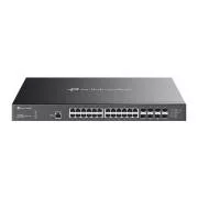 TP-Link OMADA Switch SX3832MPP (24x10GbE, 8xSFP , 24xPoE  , 770W, 1xKonsole, 1xUSB-C)