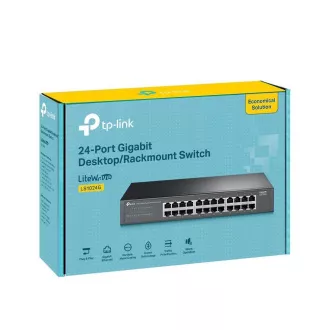 TP-Link LiteWave-Switch LS1024G (24xGbE, lüfterlos)